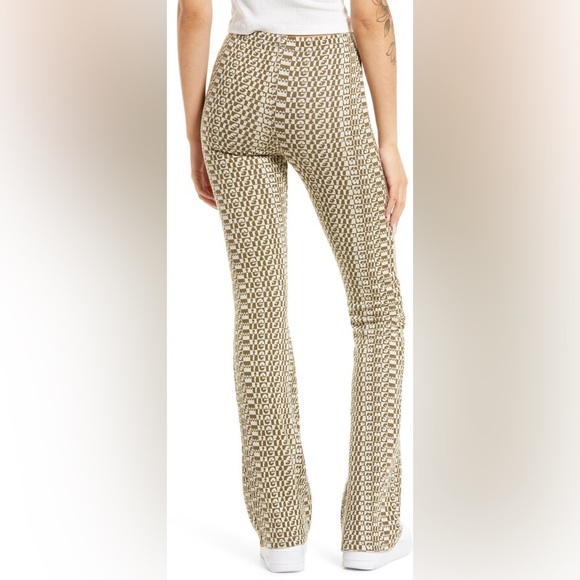 Urban Outfitters iets frans Monogram Flare Pants - Picture 3 of 8